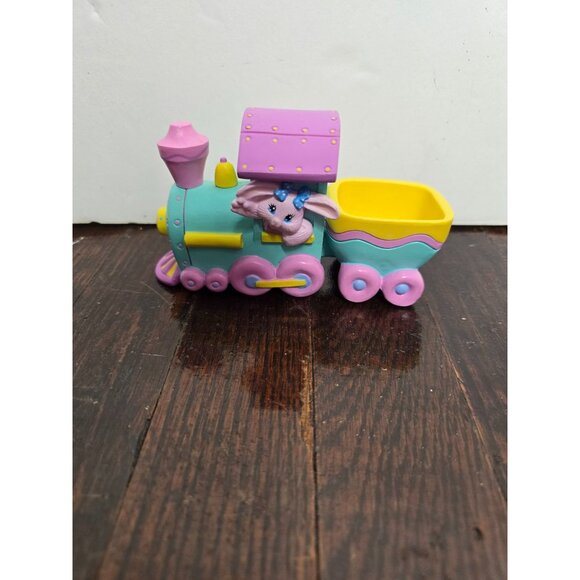 Vintage Hallmark 1993 Easter Eggspress Crayola Bunny Binney & Smith Pastel Train - Picture 12 of 12